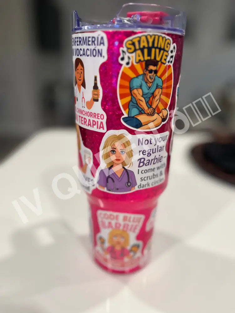 Nurse sticker/Not your regular Barbie