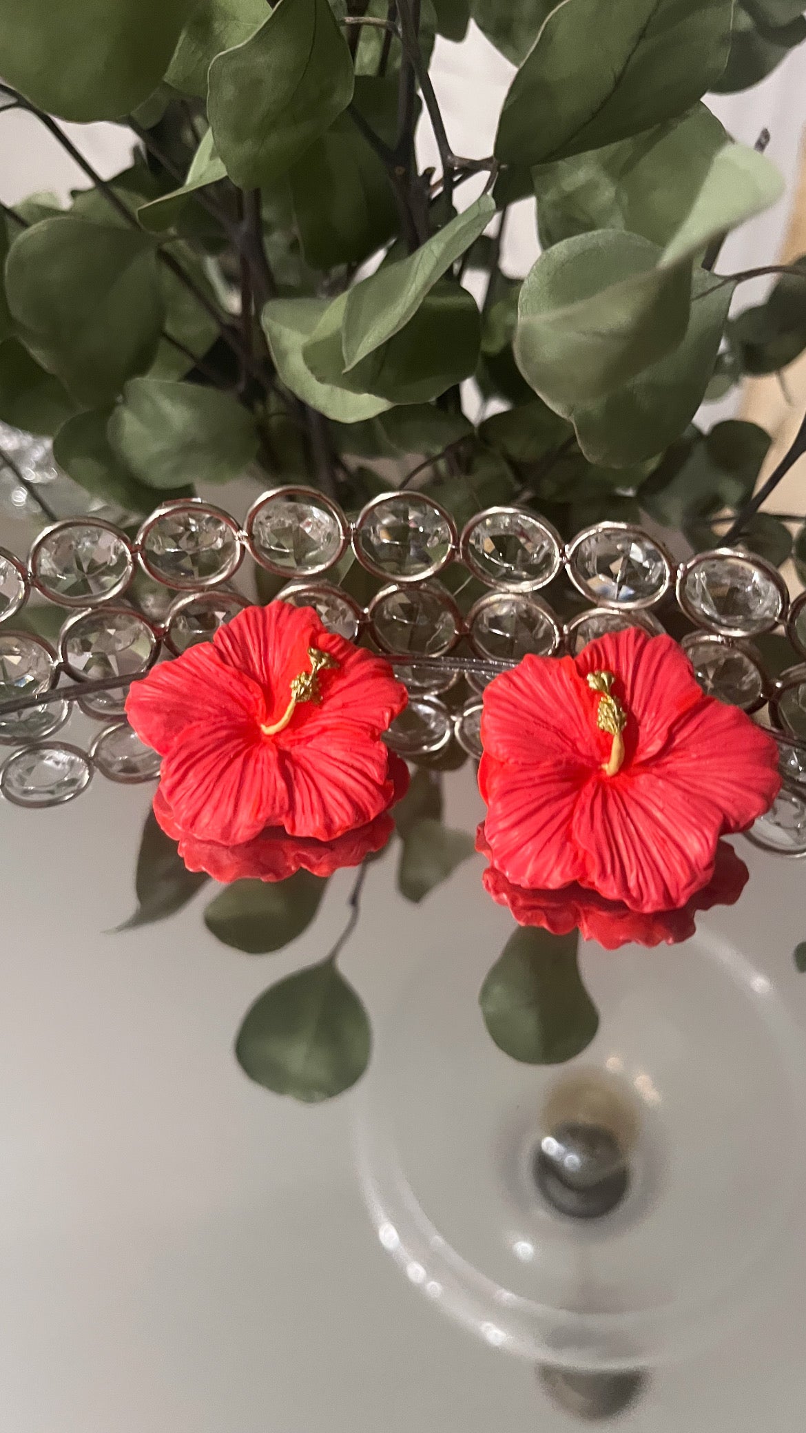 Flor de Maga – Puerto Rican Flower Earrings (Handmade)