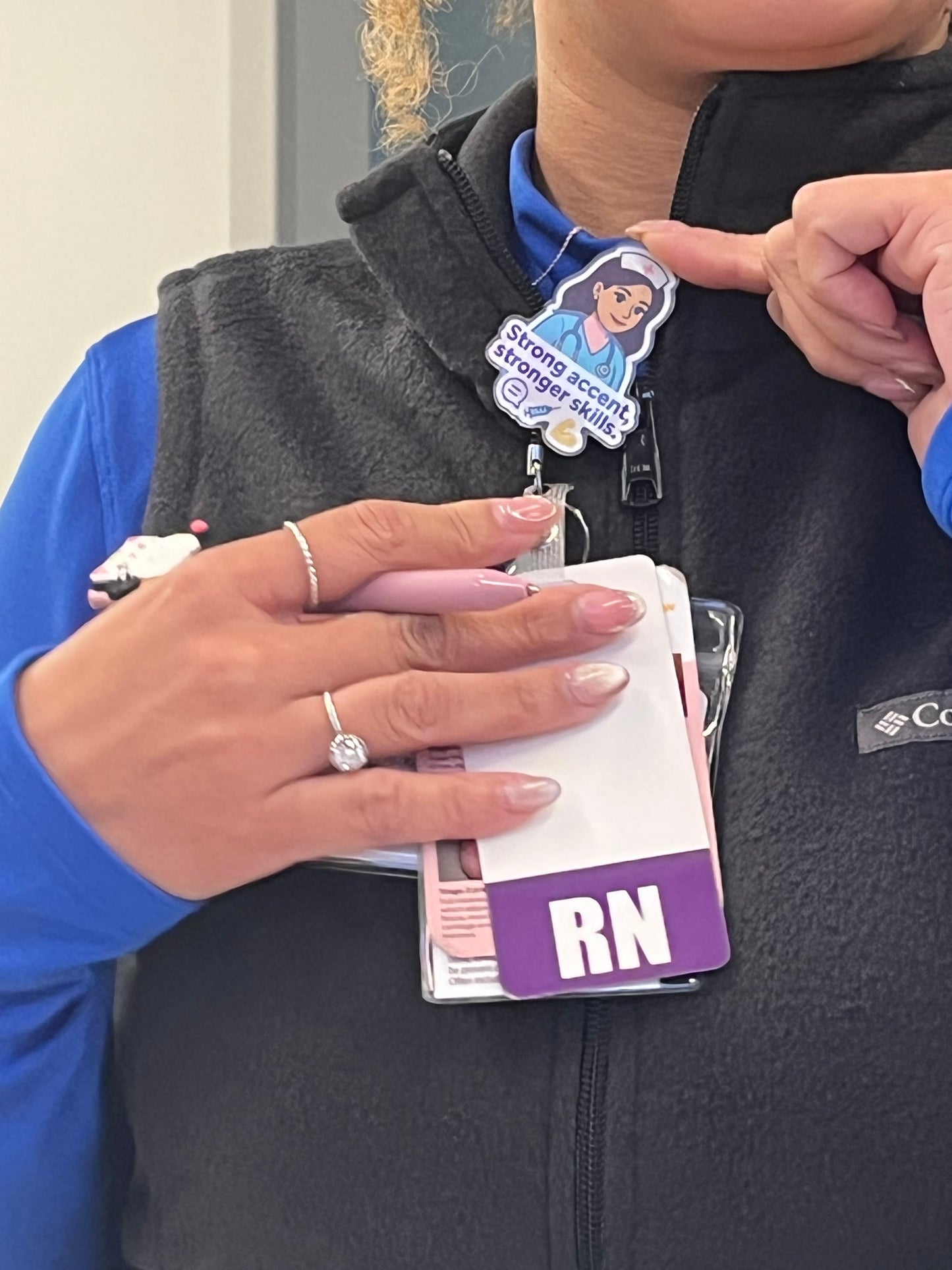 Stronger accent,stronger Skills 💪 ID Badge