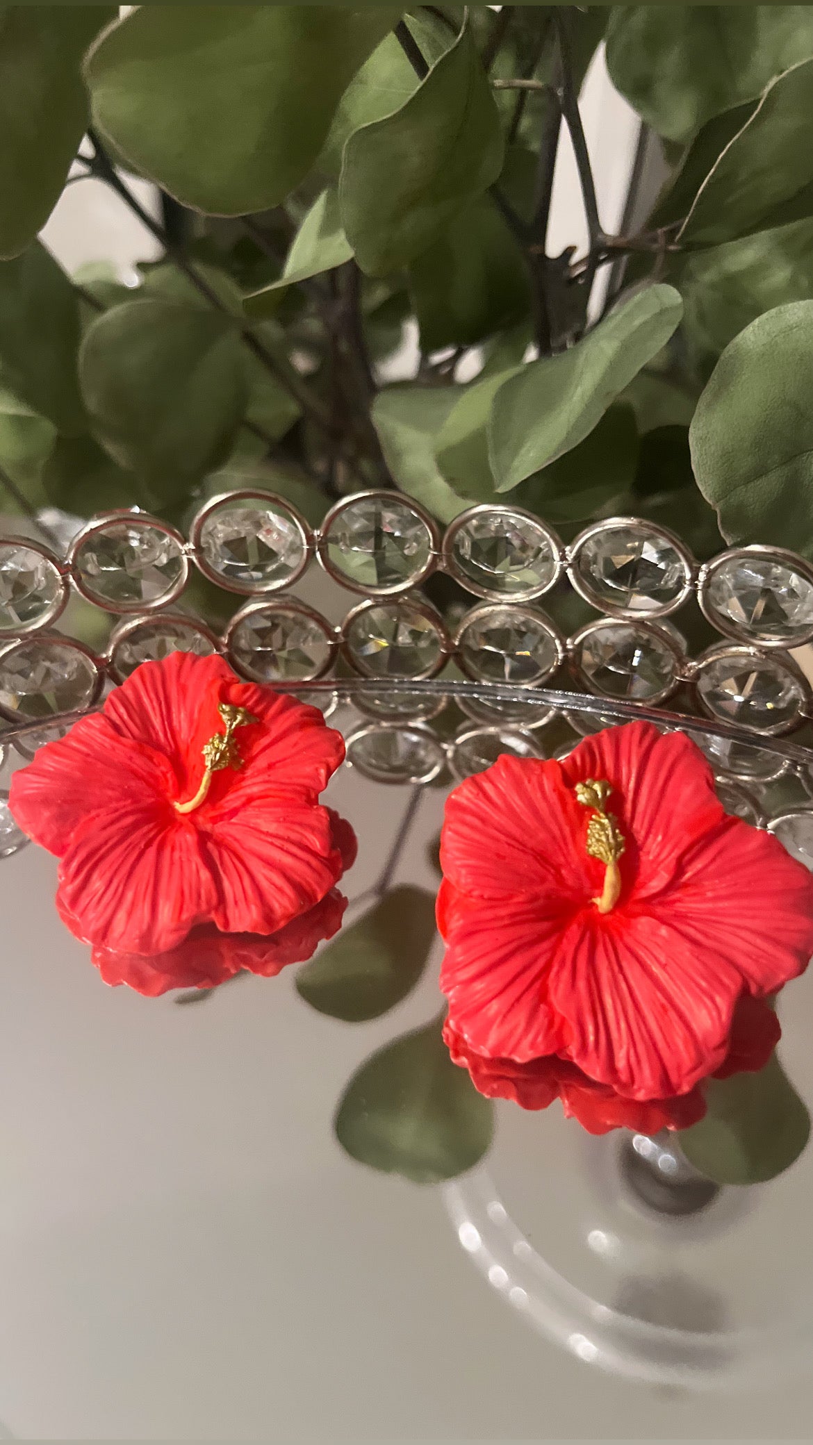 Flor de Maga – Puerto Rican Flower Earrings (Handmade)