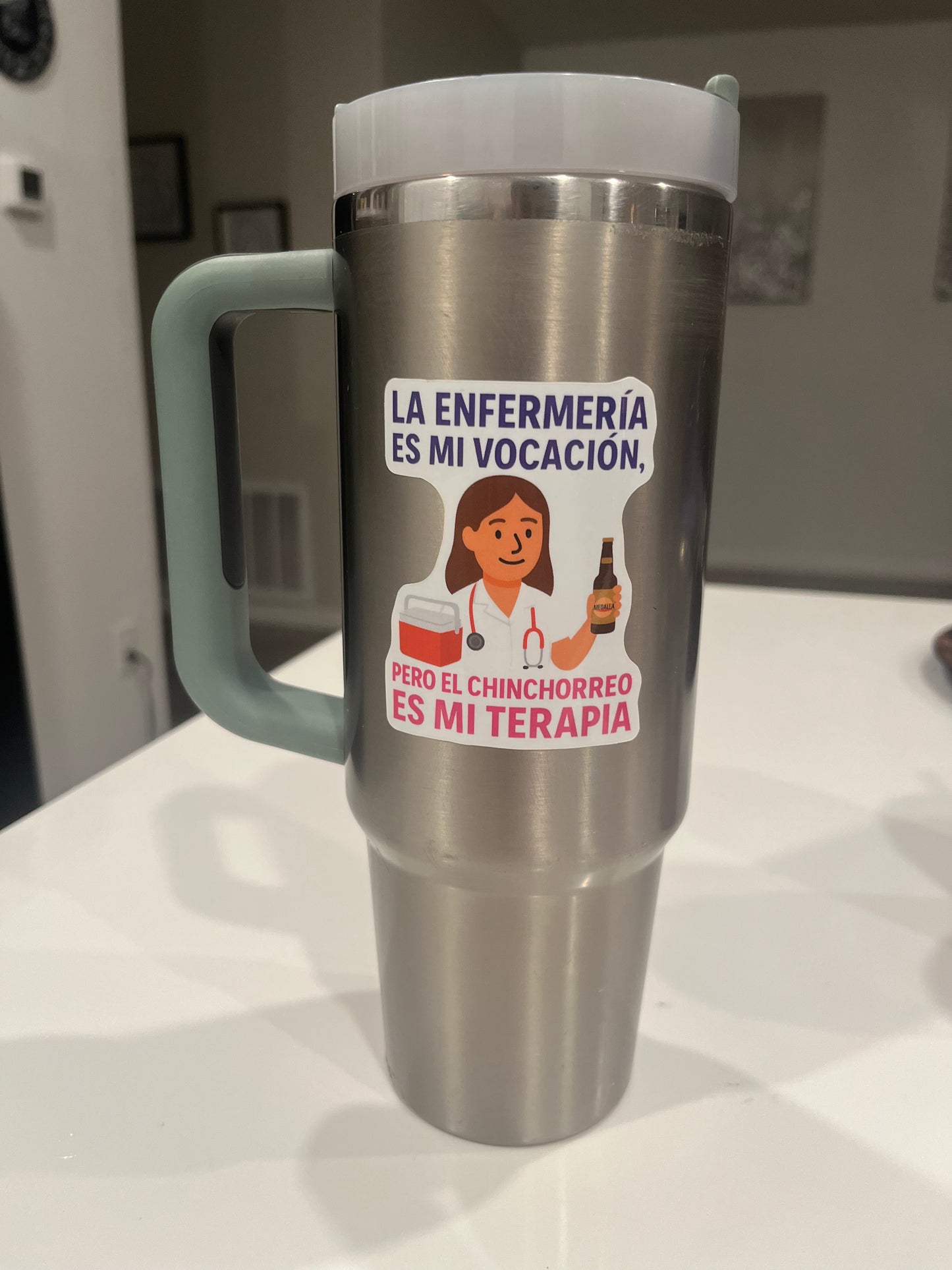 Nursing sticker/Chinchorreo es mi Terapia