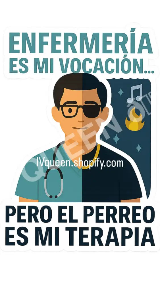 Stickers para hombres (Varios estilos a escoger)Categoria#2 Enfermero