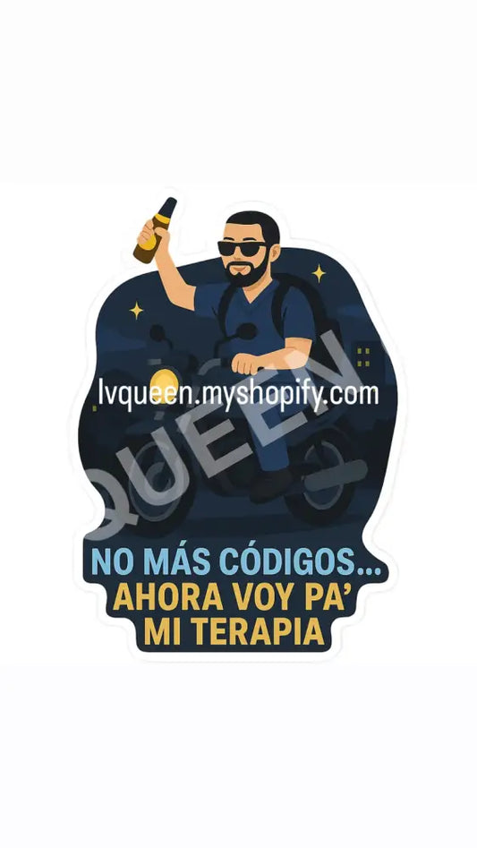 Stickers para hombres (Varios estilos a escoger)Categoria#2 Enfermero en Motora