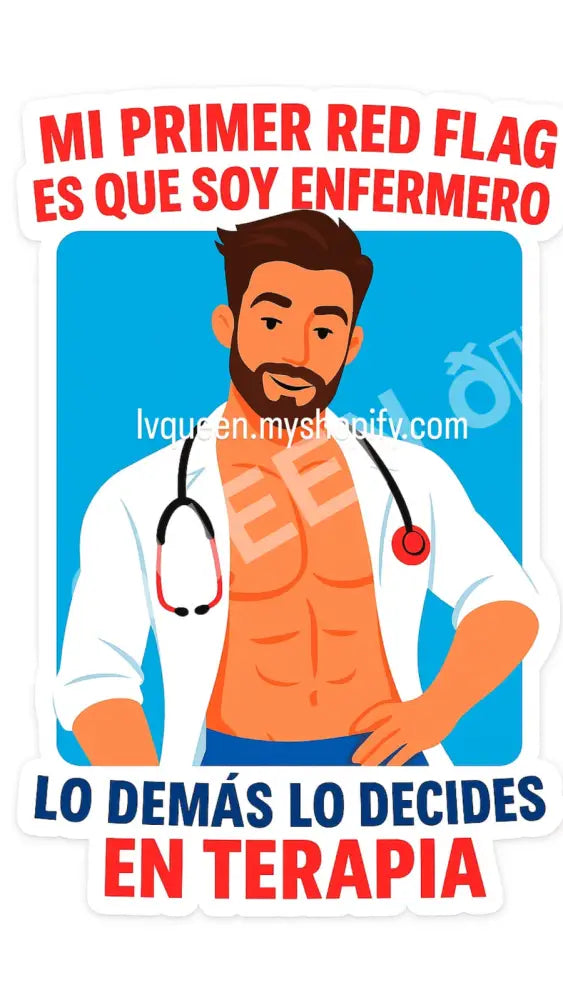 Stickers para hombres (Varios estilos a escoger)Categoria#2 Red Flags