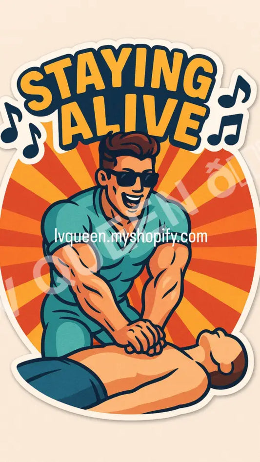 Stickers para hombres (Varios estilos a escoger)Categoria#2 Stayin Alive
