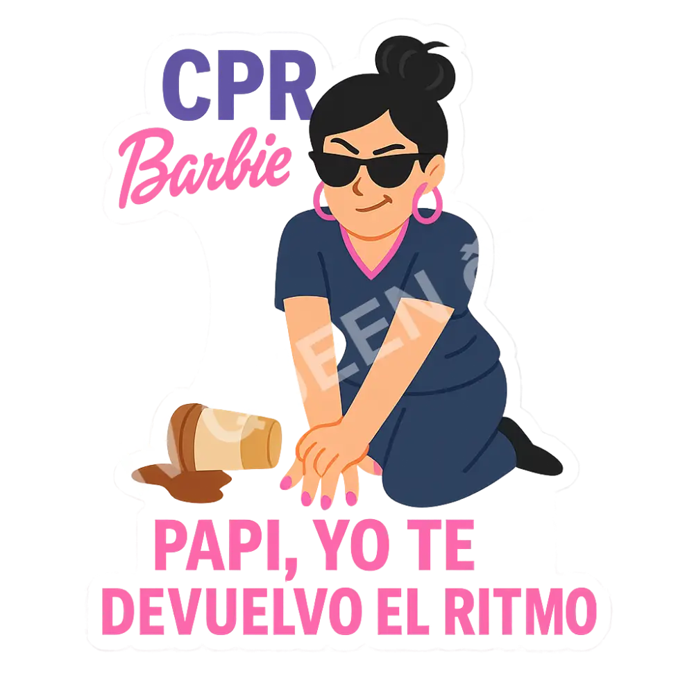 Stickers (varios estilos)categoría #4 Enfermera,Perreo & Terapia